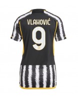 Juventus Dusan Vlahovic #9 Kotipaita Naisten 2023-24 Lyhythihainen